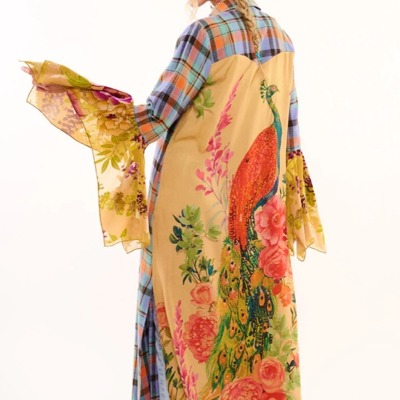 Beautiful Lover Aratta Maxi Duster NWT Aratta Silent Journey - Picture 6 of 13